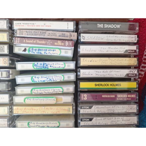 Old-Time Radio Horror & Mystery 60 Cassettes The Shadow Lights Out Inner Sanctum - Picture 6 of 8